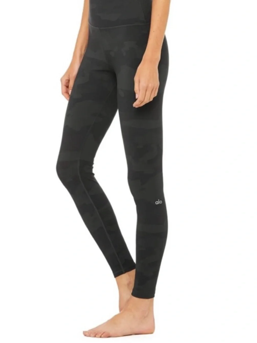 Alo Yoga $128 Vapor Camo High Rise Leggings XS EUC